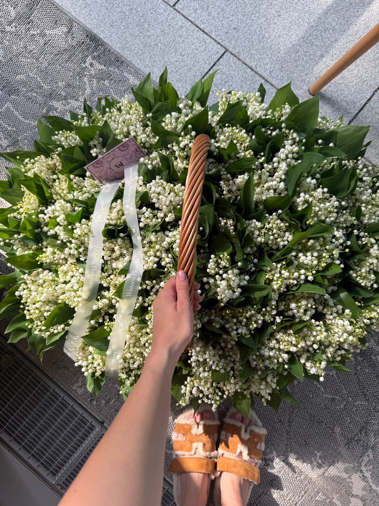 Lilies of the Valley Basket