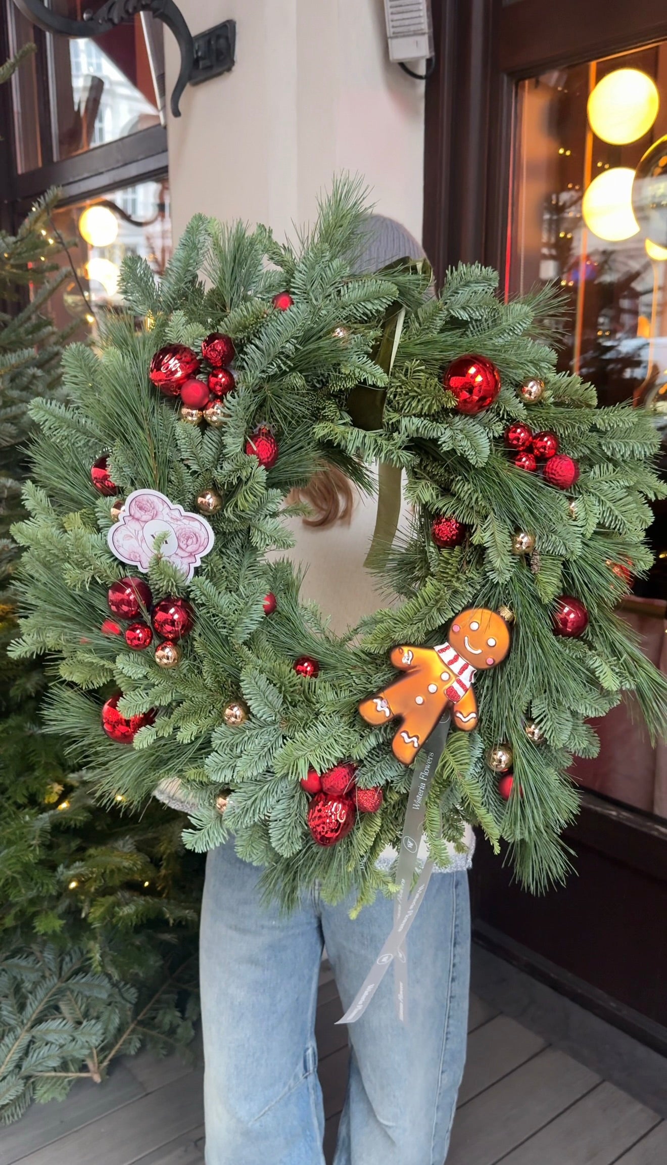 Classic Red Christmas Wreath