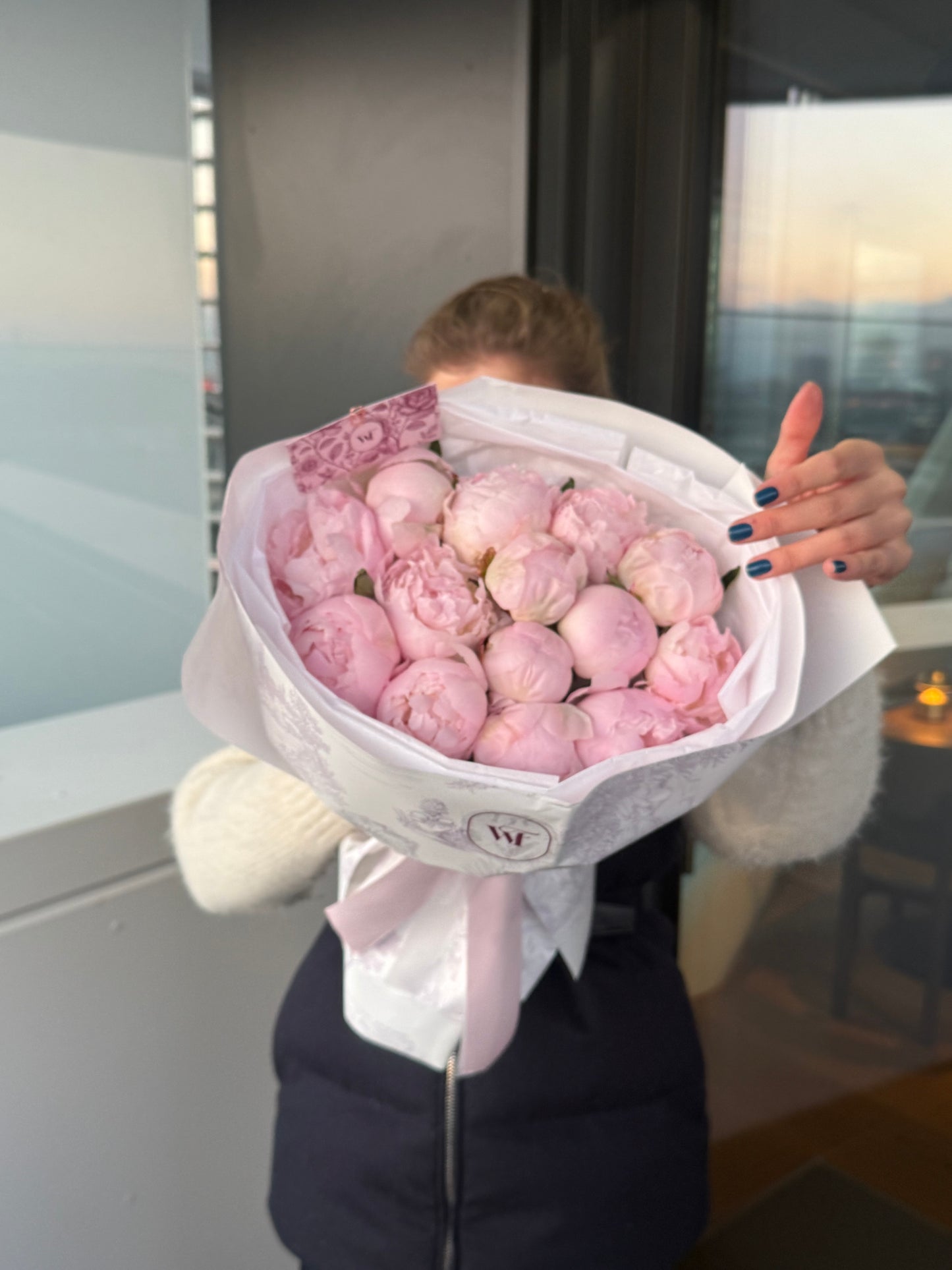 Powdery Peonies