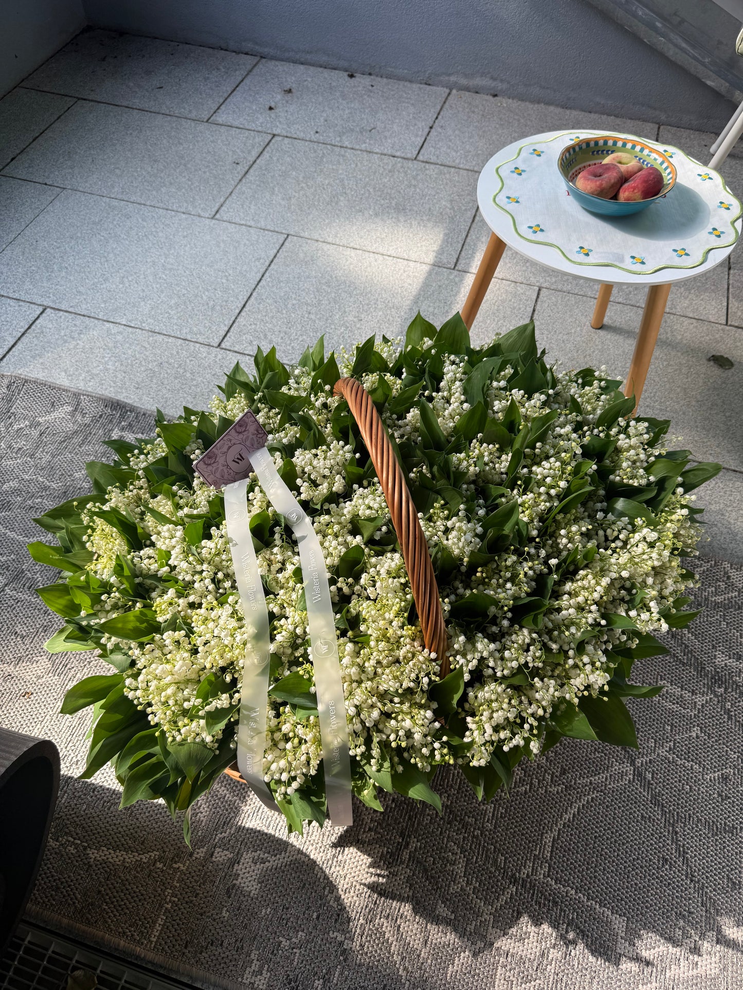 Lilies of the Valley Basket