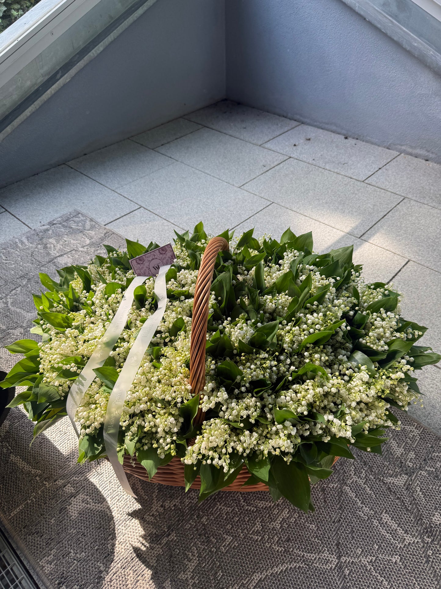 Lilies of the Valley Basket