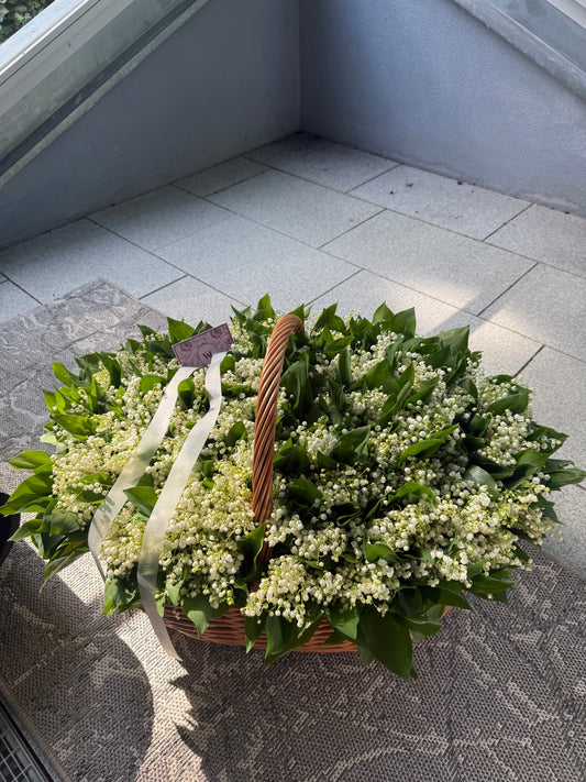 Lilies of the Valley Basket