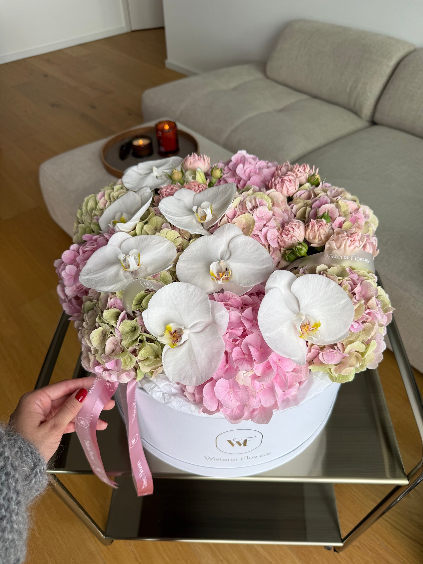 Pastel Hydrangeas Box